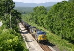Eastbound hopper train 